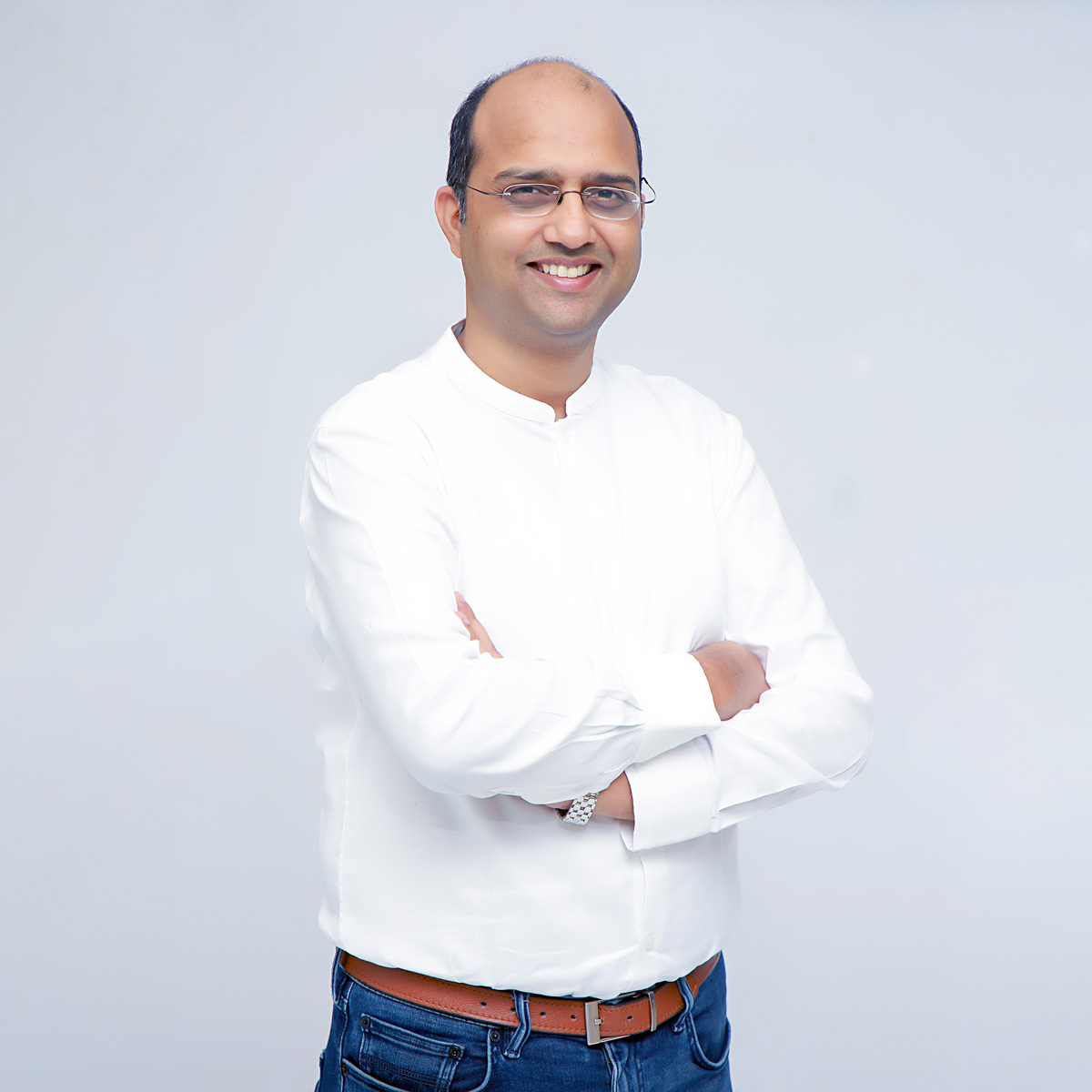 Portrait of Saurabh Chandra, Founder and CEO of Ati Robotics