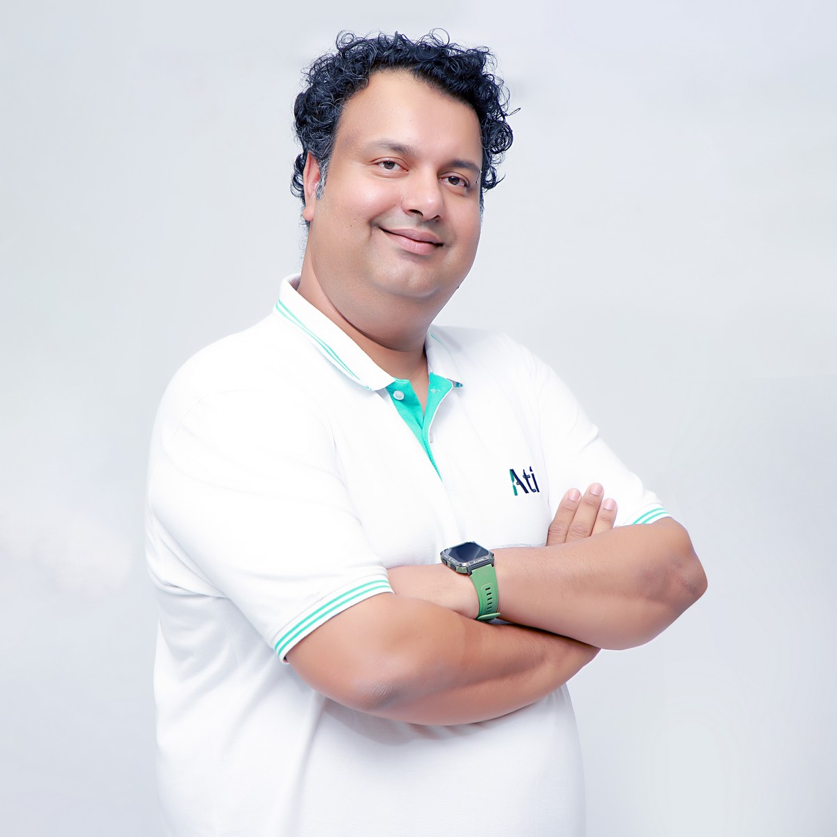 Portrait of Shawn Crasta, VP of Human Resources at Ati Robotics