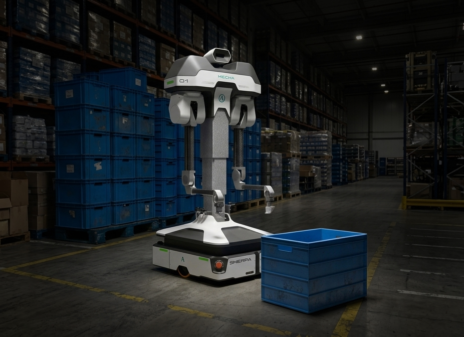Sherpa Mecha humanoid robot