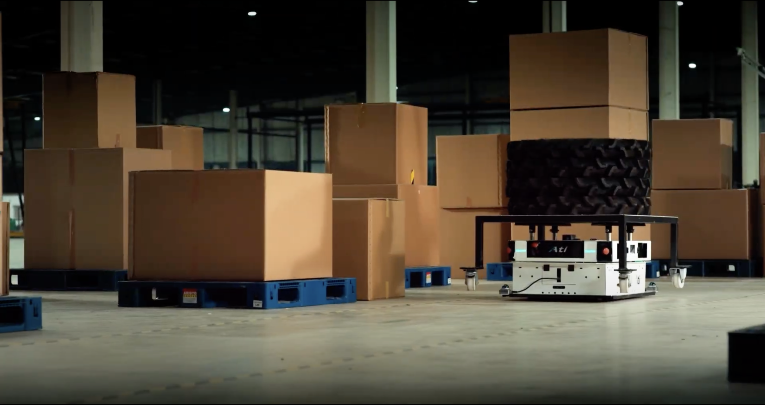 Lifter In a Warehouse Environment