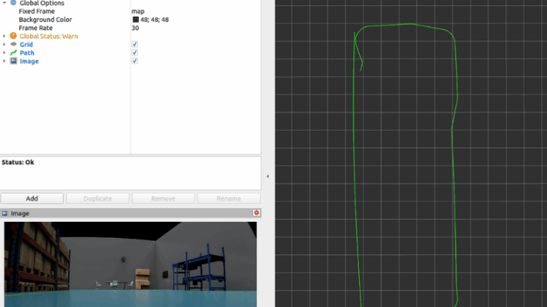 Path taken during topomap creation